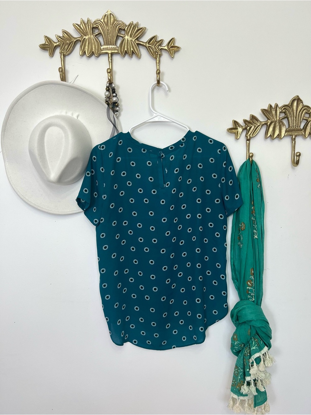 Loft short sleeve blouse S